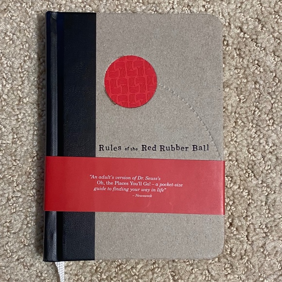 Rules of the Red Rubber Ball Hardcover Kevin Carroll - Picture 1 of 6